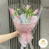 Giấy nến trơn, giấy nhún, giấy nhăn gói hoa