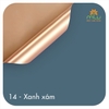 Giấy kiếng màu 02 mặt đồng, kiếng đồng 2 da