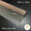 Kiếng bóng màu trong suốt, Kiếng trong gói hoa