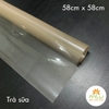 Kiếng bóng màu trong suốt, Kiếng trong gói hoa