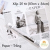 Kiếng tạp chí /Kiếng gói hoa phong cách mới