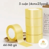 Ruy băng Lụa Satin (4cmx25yard/05 cuộn)
