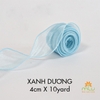 Ruy băng voan, ruy băng đuôi cá (không lõi)