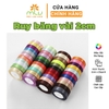 Ruy băng Lụa Satin (2cmx25yard/10 cuộn)