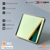 Công tắc thông minh Zigbee Tuya Luxury ZMT-02GC - Matter over Bridge
