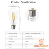 Đèn Led Buld sợi đốt ZML2(ST64) E27 - Matter over WiFi