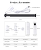 Động cơ rèm cuốn ZM25M - WiFi