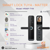 Khoá thông minh Matter nhận diện khuôn mặt - HR06P-TYM hỗ trợ Apple HomeKit