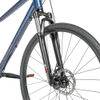 Xe đạp hybrid - Riverside 500 xám/đỏ