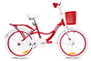 Xe Đạp Trẻ Em Nữ Thống Nhất Kitten 20 inch (Có giỏ xe)