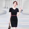 Váy đen 525D (Đai đỏ miễn phí)