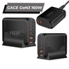 Trạm Sạc Nhanh Đa Năng GACE GaN3 160/320/600 – Cổng Type-C & USB PD, Sạc Laptop, Điện Thoại, Máy Tính Bảng