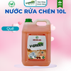 Nước rửa chén hương Quế, Thiên Nhiên, Gừng Chanh 10L