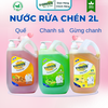 Nước rửa chén Sả Chanh, Quế, Gừng Chanh 2L