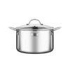 99ELCH1715 Bộ nồi inox cao cấp 3 lớp đáy liền Trimax 3 chiếc 2353741