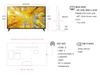 99CH6350 Smart Tivi LG 4K 43 inch 43UQ7550PSF