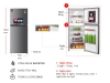 3T4500 Tủ lạnh Sharp Inverter 181 lít SJ-X198V-SL
