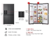 3T19000 Tủ lạnh LG Inverter 641 lít Side By Side LSI63BLMA