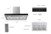 aGD3800 Máy hút mùi cao cấp chữ 