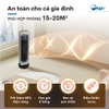 2TGD1750 Quạt sưởi gốm Ceramic để sàn FujiE CH-2400