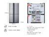 Tủ lạnh SBS Sharp Inverter 556 lít SJ-FX631V-SL