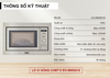 GD5550 Lò vi sóng có nướng lắp âm Chef's EH-MW801S 25 lít