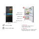 3T15000 Tủ lạnh Panasonic Inverter 420 lít NR-BX471WGKV