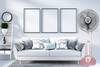 99GD779 Quạt lửng Benny BF-41SLH màu hồng BF-41SL G/ BF-41SL Đ/ BF-41SL X