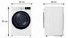 2T15650   Máy sấy bơm nhiệt LG 10.5 kg DVHP50W