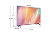 Smart Tivi Samsung 4K 55 inch 55AU7000 UHD