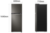 6.550k - Tủ lạnh LG inverter 315 Lít GN-M312BL