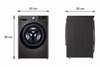 12T12400 Máy giặt sấy LG Inverter 11 kg FV1411H3BA