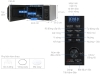 3TGD1750 Lò vi sóng có nướng Samsung MG23K3515AS/SV 23 Lít