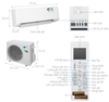 10TI Điều hòa treo tường Daikin 1 chiều 12000BTU inverter FTKZ35VVMV