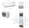 10TI Điều hòa treo tường Daikin 1 chiều 9000BTU inverter FTKZ25VVMV