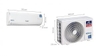 Điều hòa Funiki 18000BTU 1 chiều inverter HIC18MMC