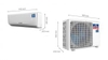 Điều hòa Funiki 12000 BTU 1 chiều HSC12TAX