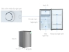 1T3400  Tủ lạnh Electrolux 94 Lít EUM0930AD-VN