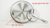 89GD490 Chảo 28cm: EH-FRY280 - Inox430