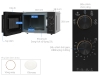 3TGD1850 Lò vi sóng Electrolux 23 lít EMM23K22B