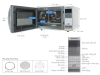 Lò vi sóng Panasonic có nướng 27 lít NN-CT655MYUE
