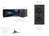 3TGD1650 Lò vi sóng Toshiba MW3-MM25PE(BK) 25 lít