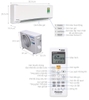 Điều hòa Panasonic inverter 1 chiều 12.000BTU XU12UKH-8