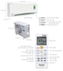 Điều hòa Panasonic inverter 1 chiều 24.000BTU XU24UKH-8