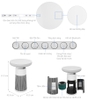 3TGD10990 Máy lọc không khí kết hợp Loa LG PuriCare Aero Speaker AS20GSHU0 46W