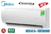 Điều hòa Midea 9000 BTU inverter 1 chiều MSAFA-10CRDN8