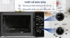 2T.GD1150 Lò vi sóng Toshiba MWP-MM20P(BK) 20 lít