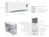 1A Điều hòa Panasonic inverter 1 chiều 18.000BTU XU18UKH-8