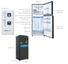 3T10400 Tủ lạnh Panasonic Inverter 326 lít NR-TL351VGMV