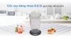 Máy xay sinh tố cầm tay: MX-GS1WRA